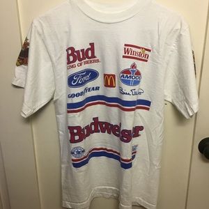 🏎VINTAGE 1992 BUDWEISER RACING SHIRT🏎